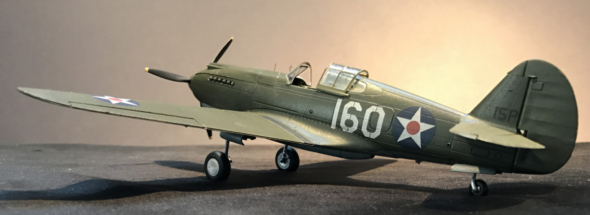 P-40B Warhawk Finished 001