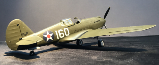 P-40B Warhawk Finished 003