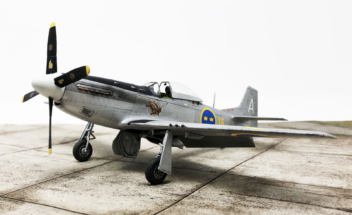North American P-51D Mustang (Airfix) finished 002