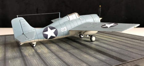 Grumman F4F-4 Wildcat finished 008