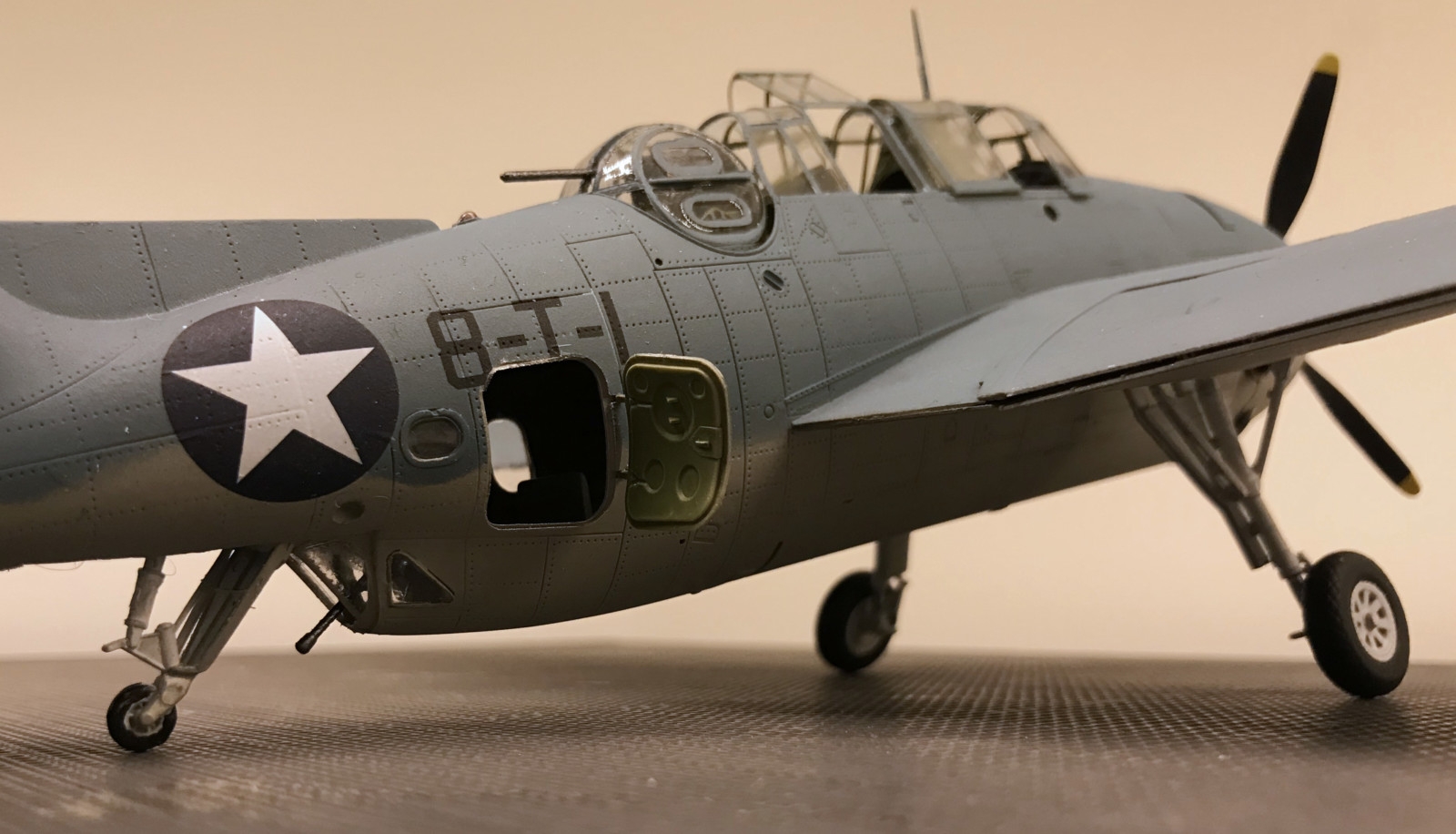 How To Ues Mr Mark Softer : Building The HobbyBoss TBF-1C Avenger 1/48  Scale : Episode.13 