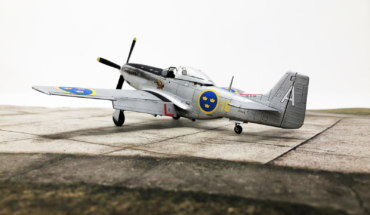 North American P-51D Mustang (Airfix) finished 001