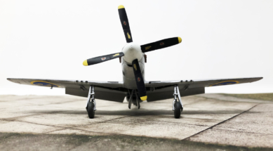 North American P-51D Mustang (Airfix) finished 003