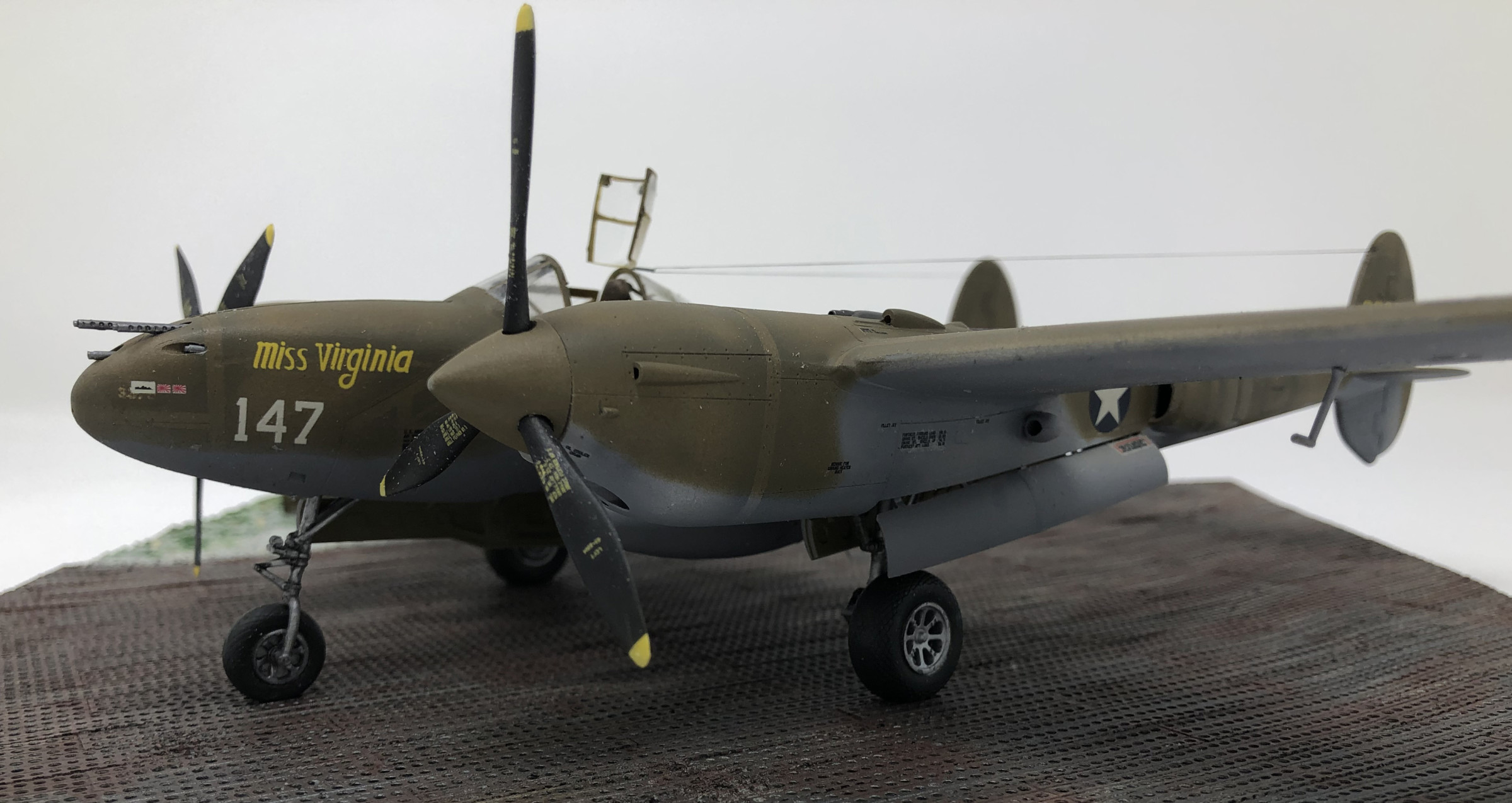 EDUARD BRASSIN 1/48 Lockheed P-38G Lightning lookplus # 644044 